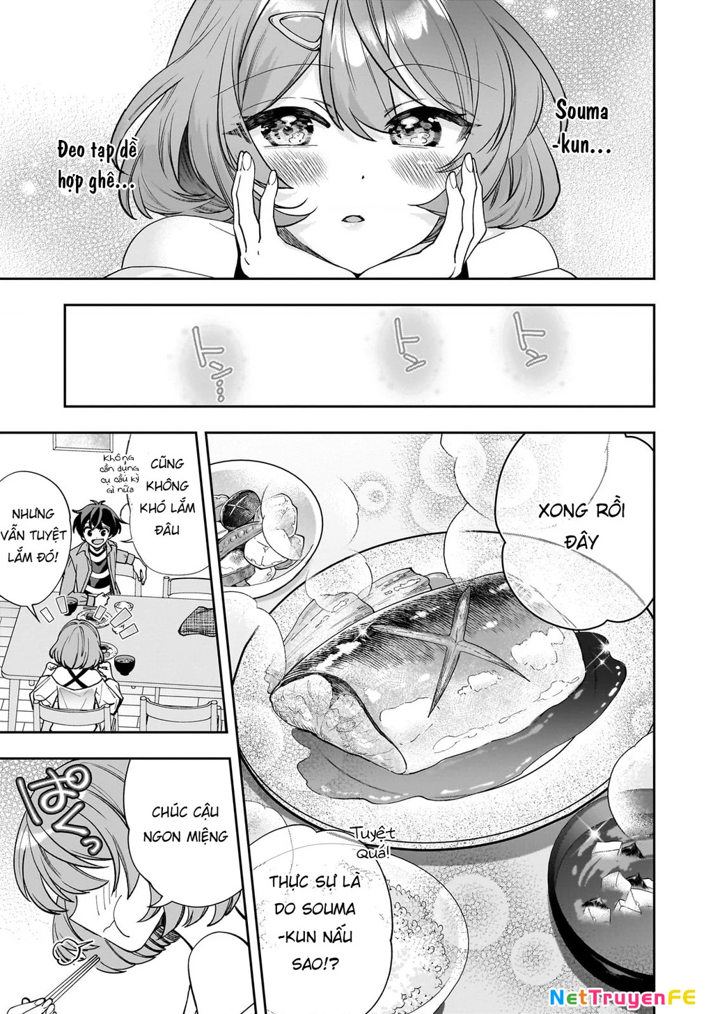 Net no "Oshi" to Real no "Oshi" ga Tonari ni Hikkoshite Kita Chapter 3 - Trang 2