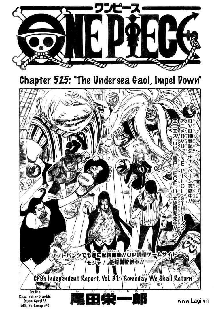 One Piece Chapter 525 - Next Chapter 526