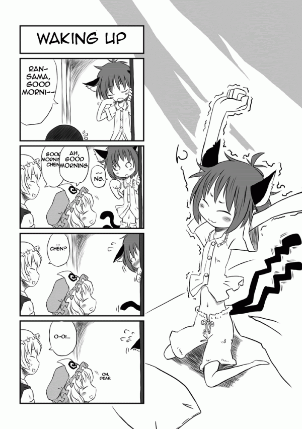 Touhou - Chen's Day Off (Doujinshi)